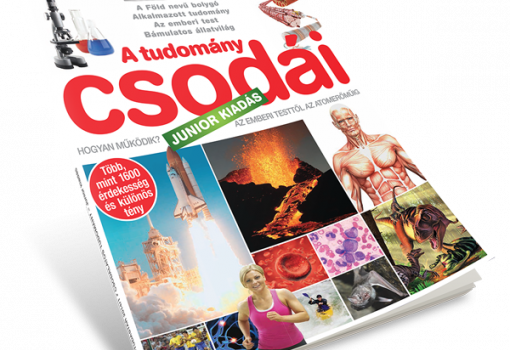 <h1>Bookazine Tudástár: A tudomány csodái – junior kiadás</h1>-