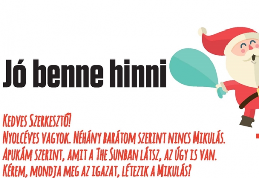 <h1>Létezik a Mikulás?</h1>-